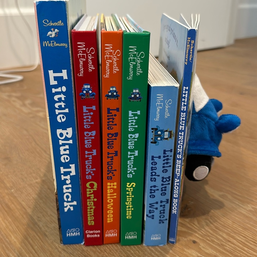 Six Little Blue Trucks series books